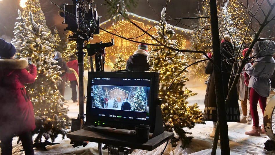 Съемки рекламного ролика